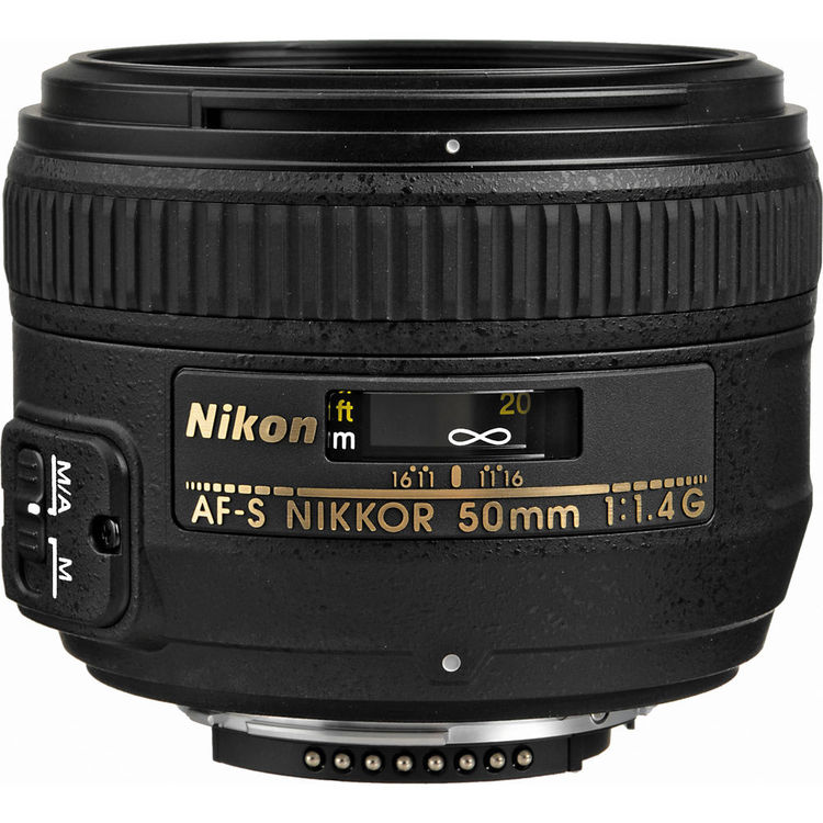 Nikon AF-S NIKKOR 50mm f/1.4G - 2 Year Warranty - Next Day Delivery