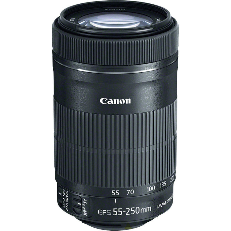 Canon EF-S 55-250mm f/4-5.6 IS STM - 2 Year Warranty - Next Day Delivery