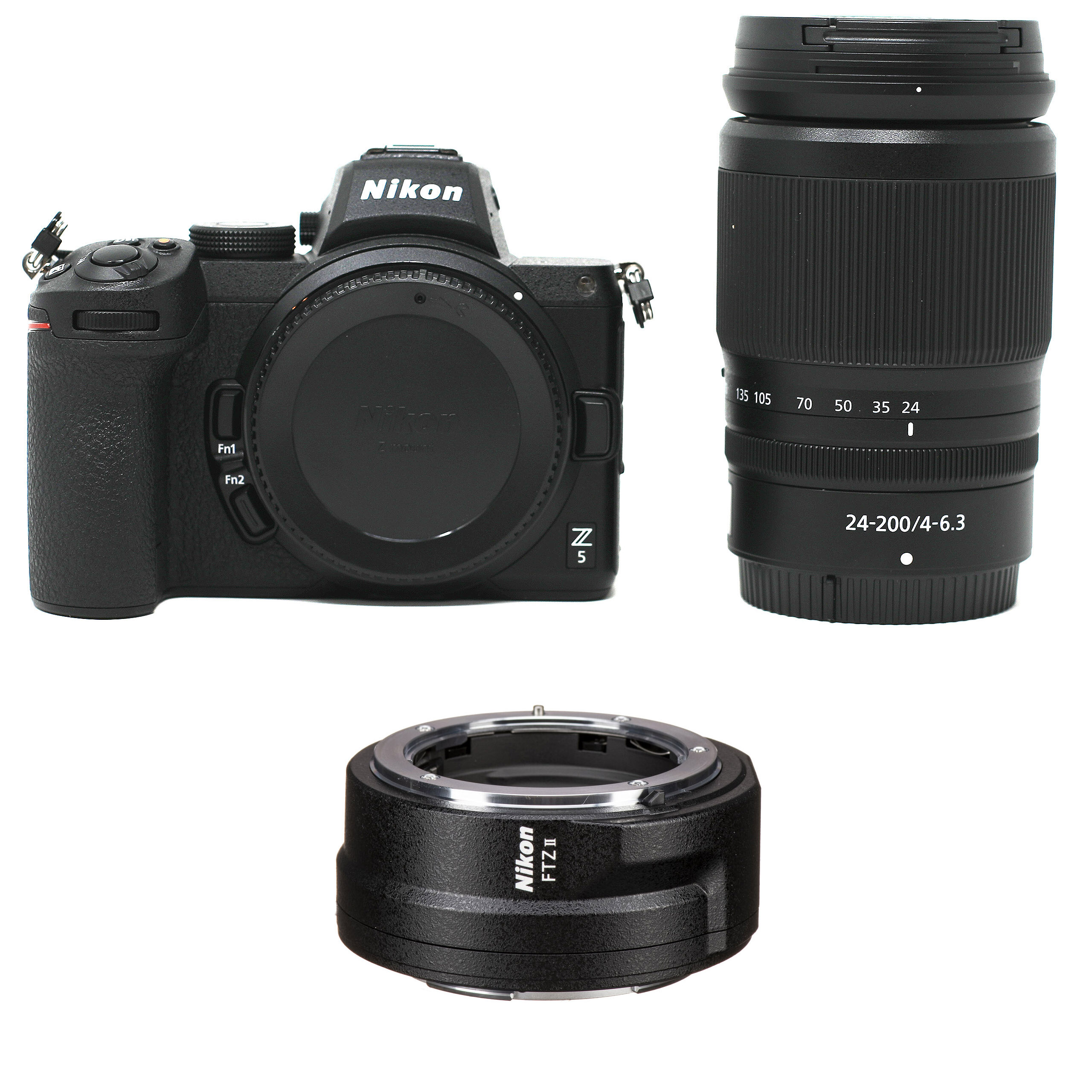 Nikon Z5 24-200 + FTZ II mount adapter