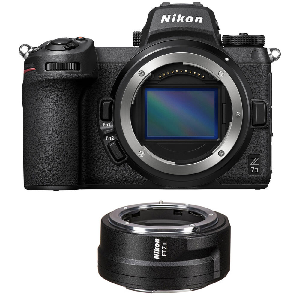 Nikon Z7 II + FTZ II mount adapter