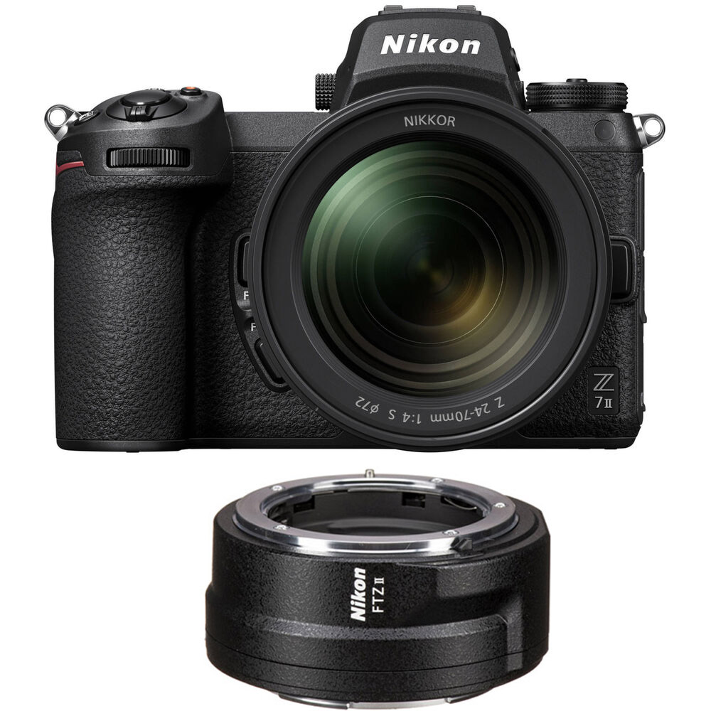 Nikon Z7 II 24-70 + FTZ mount adapter