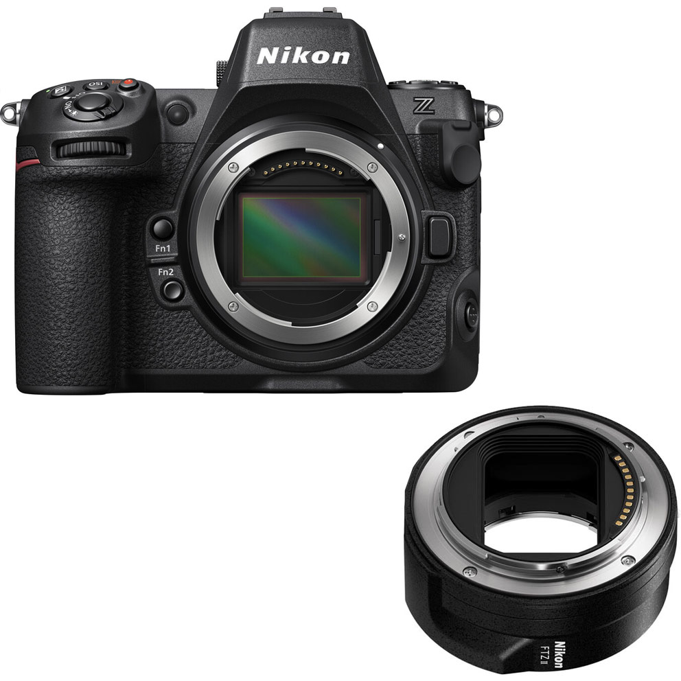 Nikon Z8 + FTZ II mount adapter