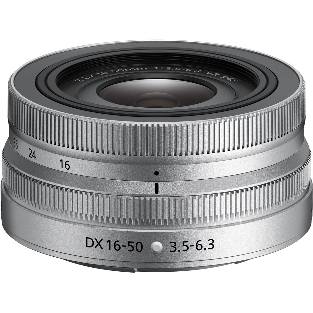 Nikon NIKKOR Z DX 16-50mm f/3.5-6.3 VR (Silver)