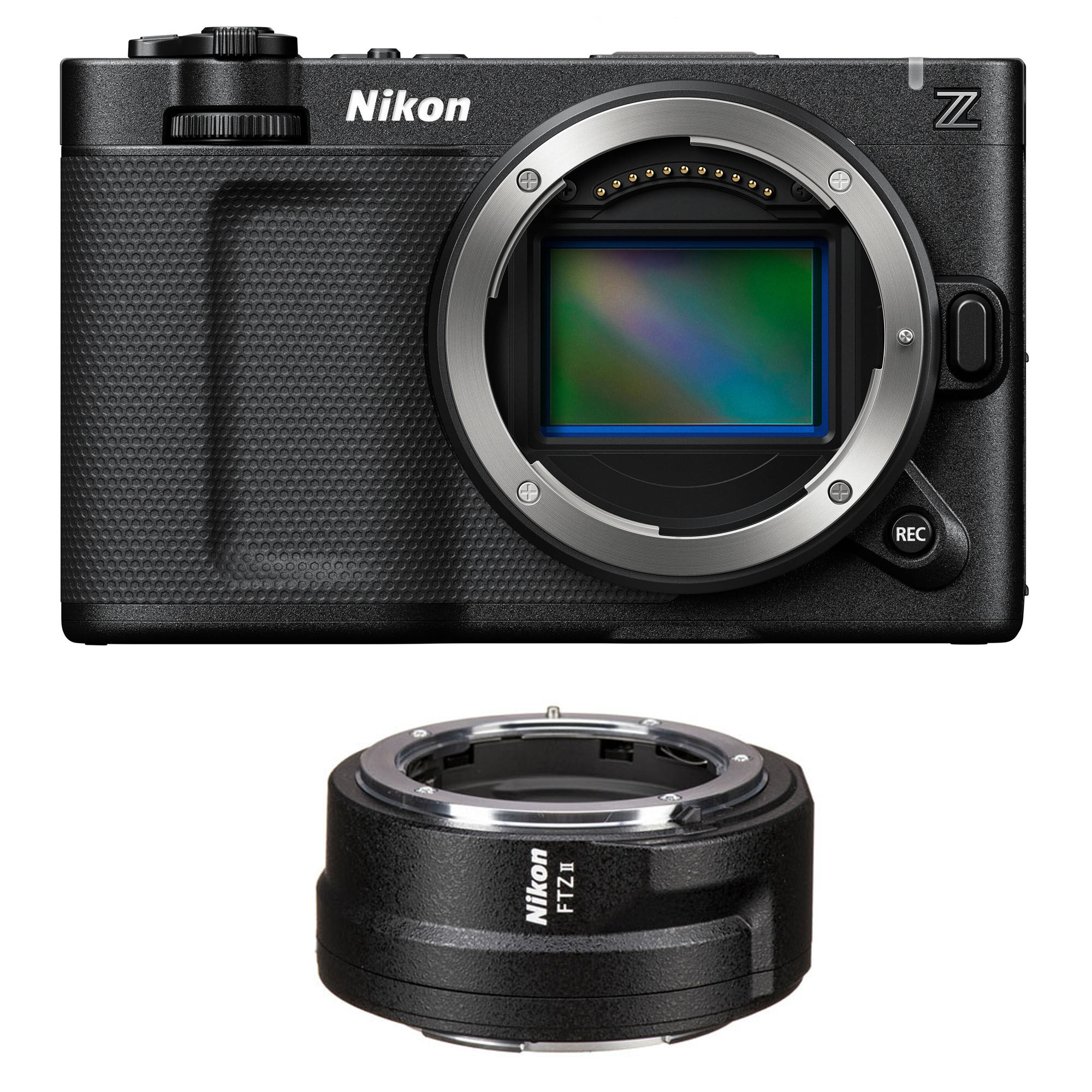Nikon ZR + FTZ II mount adapter