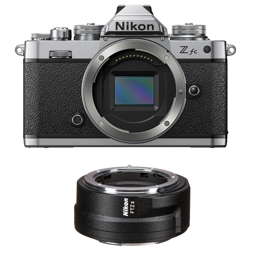 Nikon Z fc + FTZ II mount adapter