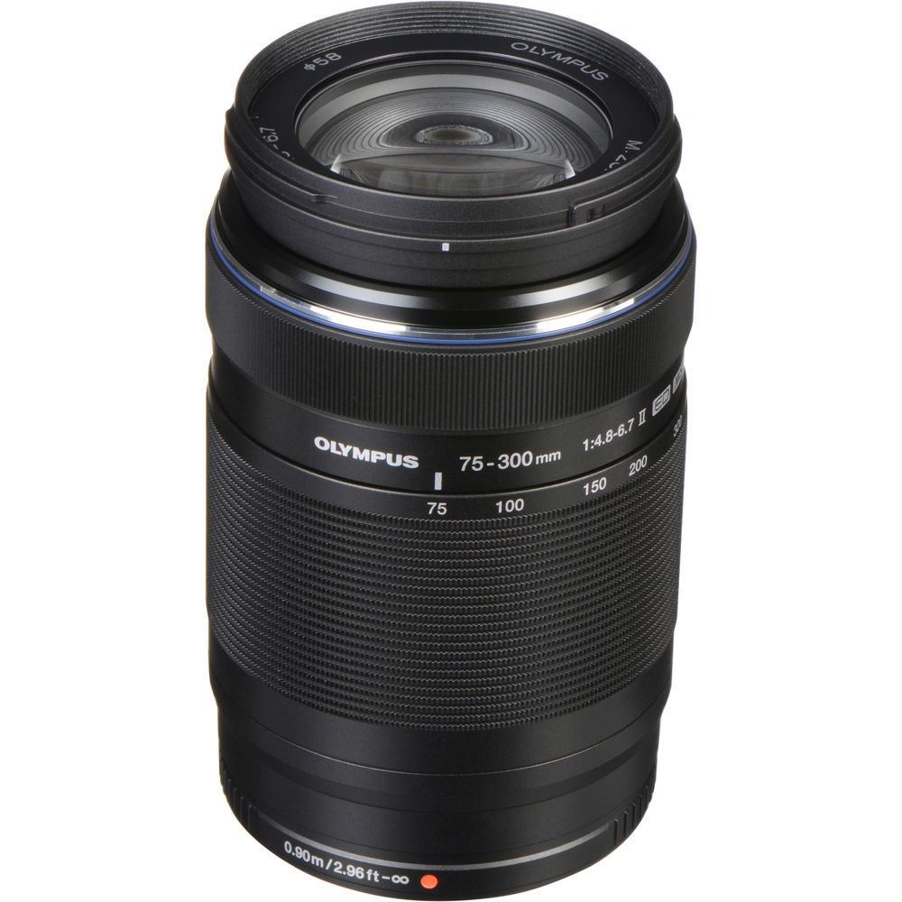 Olympus M.Zuiko Digital ED 75-300mm f/4.8-6.7 II Lens - 2 Year Warranty - Next Day Delivery