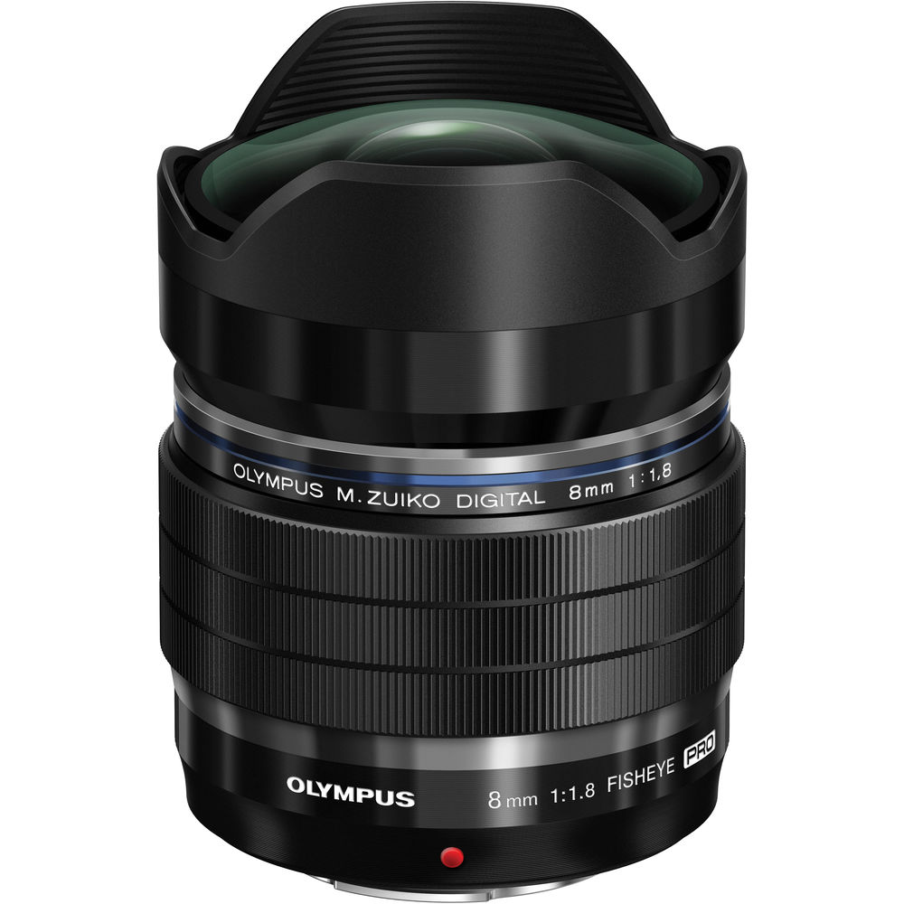 Olympus M.Zuiko Digital ED 8mm f/1.8 Fisheye PRO Lens - 2 Year Warranty - Next Day Delivery