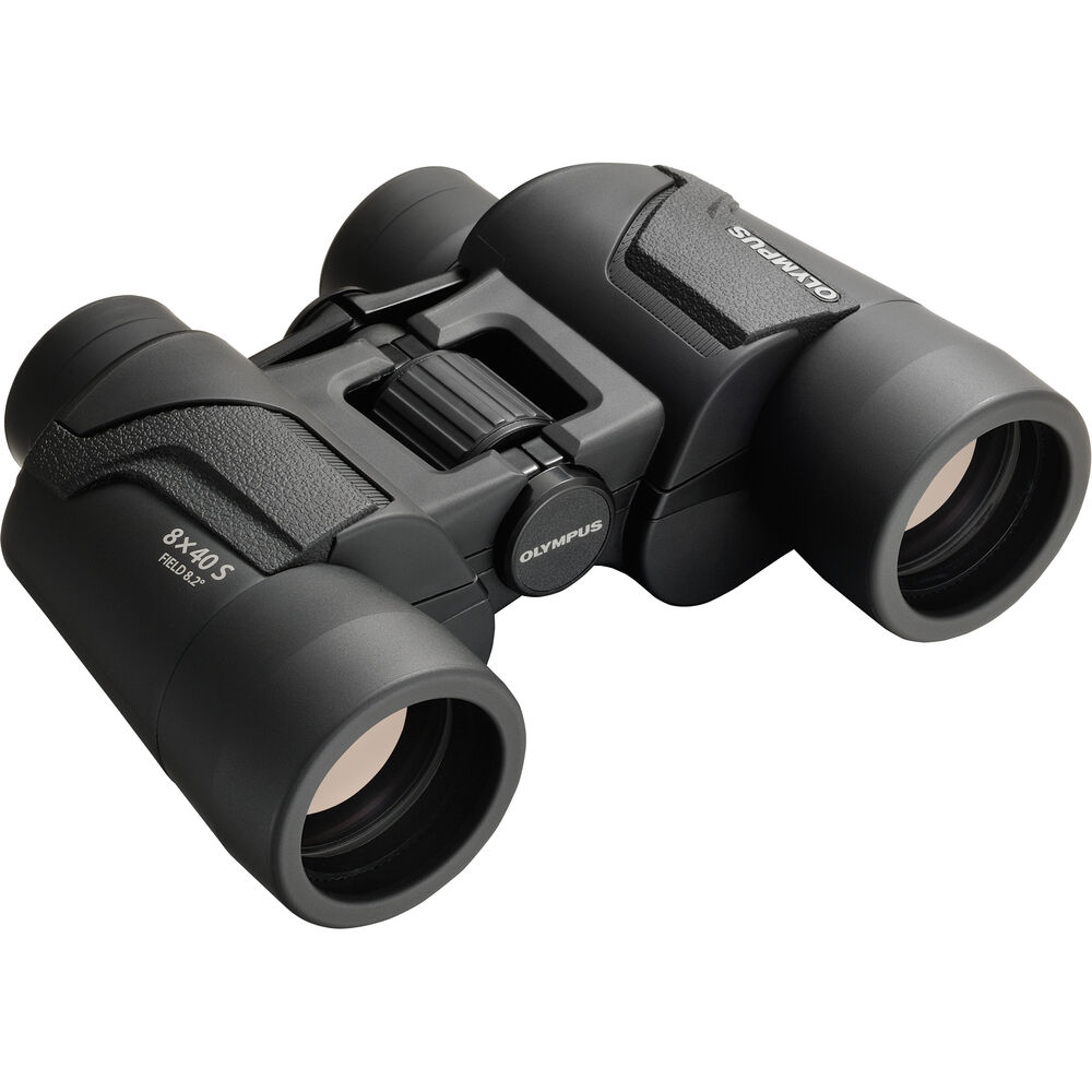 Olympus 8x40 Explorer S Binoculars (Black) - 2 Year Warranty - Next Day Delivery