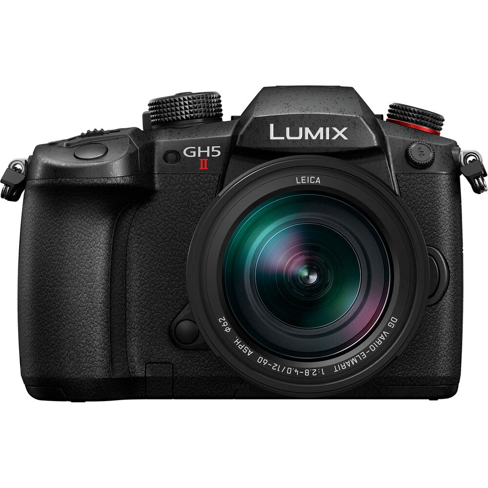 Panasonic Lumix GH5 II Mirrorless Camera with Leica DG Vario-Elmarit 12-60mm f3.5-5.6 lens - 2 Year Warranty - Next Day Delivery