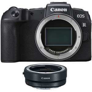 Canon EOS RP + EF-EOS R mount adapter