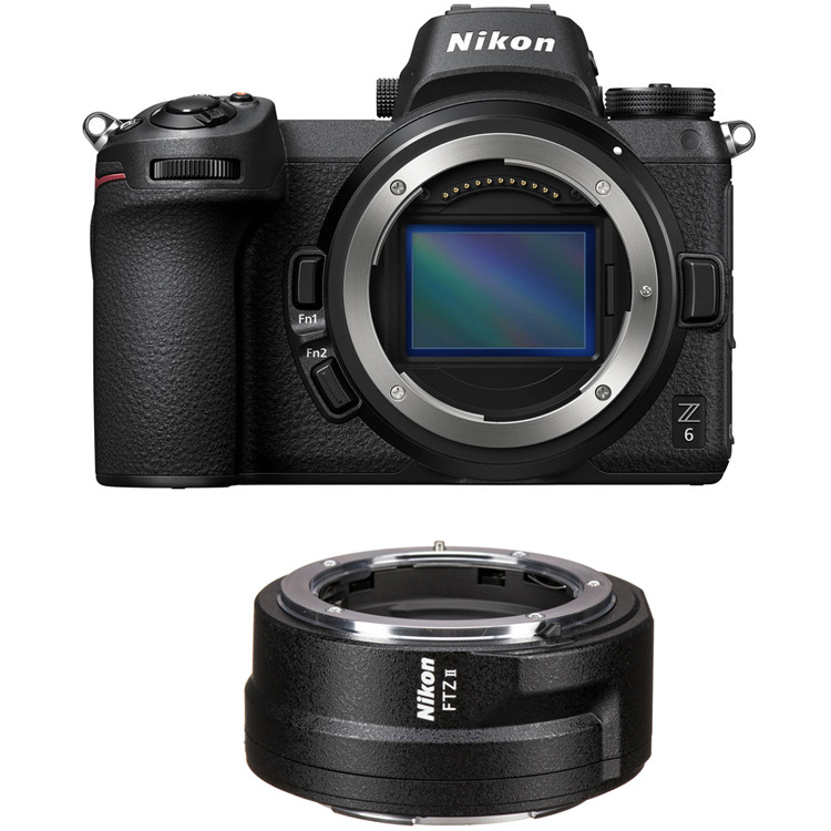 Nikon Z6 + FTZ II mount adapter