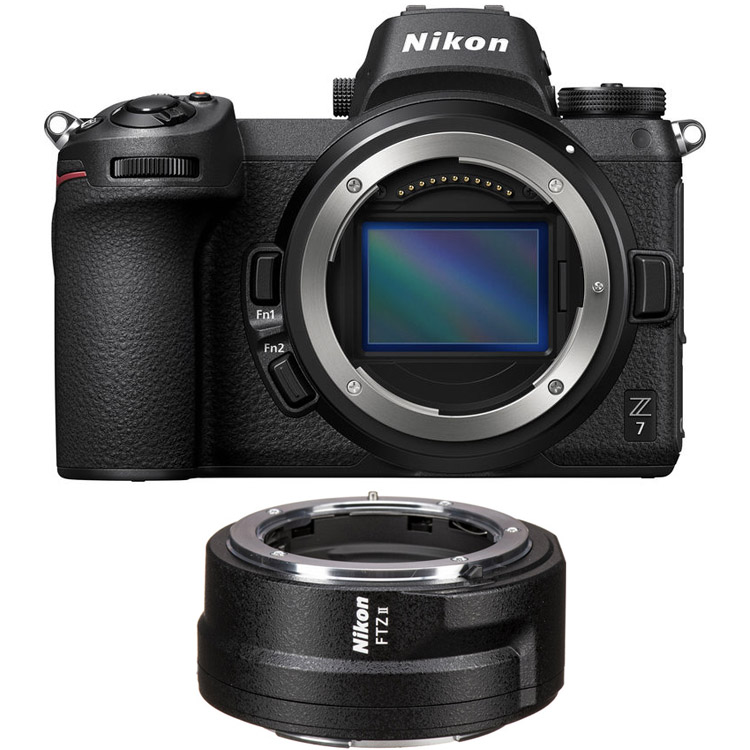 Nikon Z7 + FTZ II mount adapter